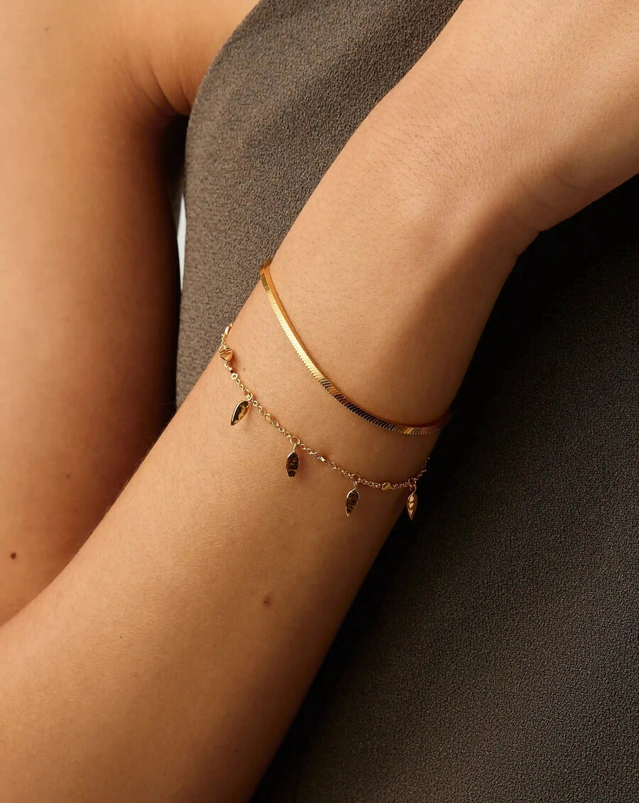 leaf bracelet