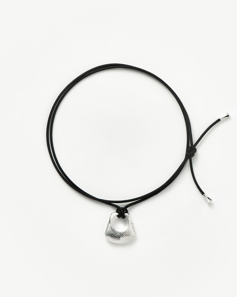 hera ridge pendant cord necklace