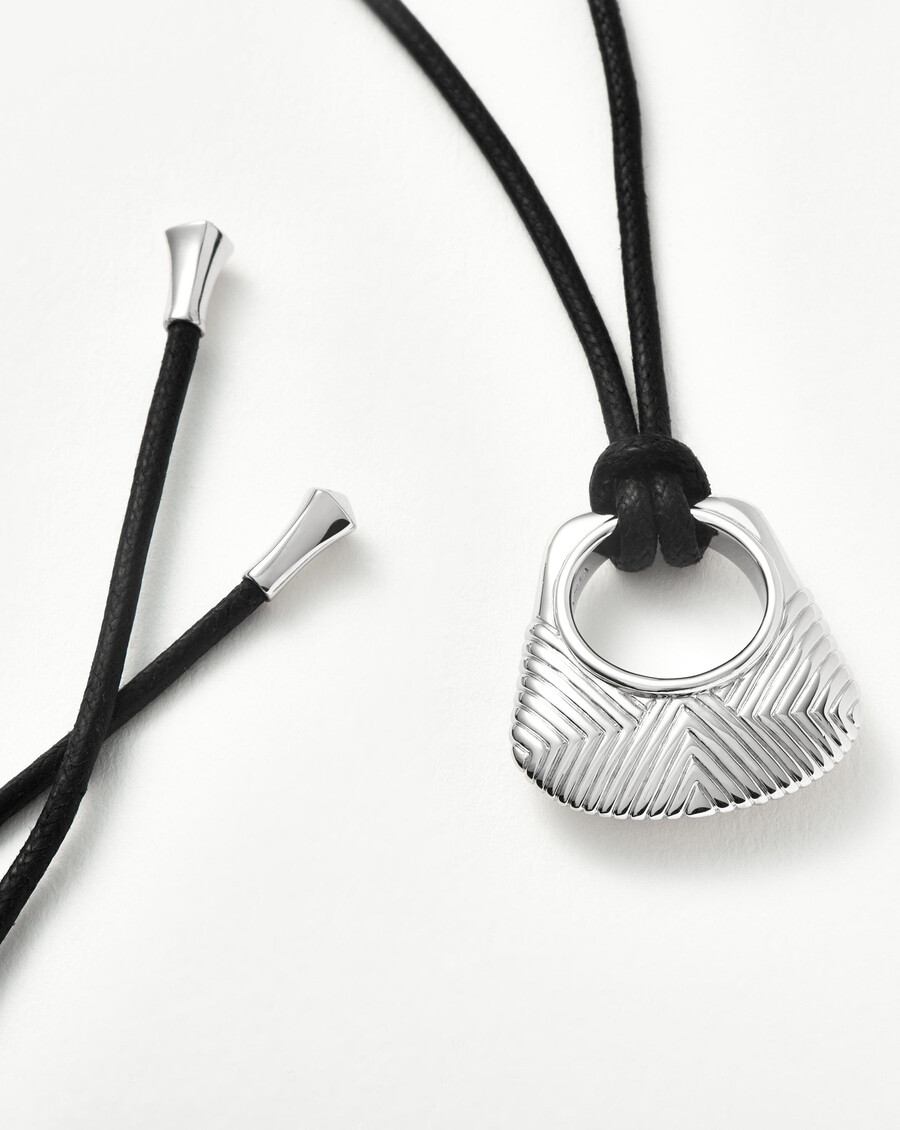 hera ridge pendant cord necklace