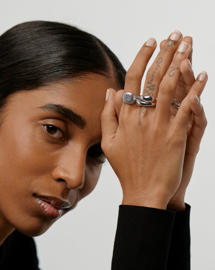 molten double stacking ring set